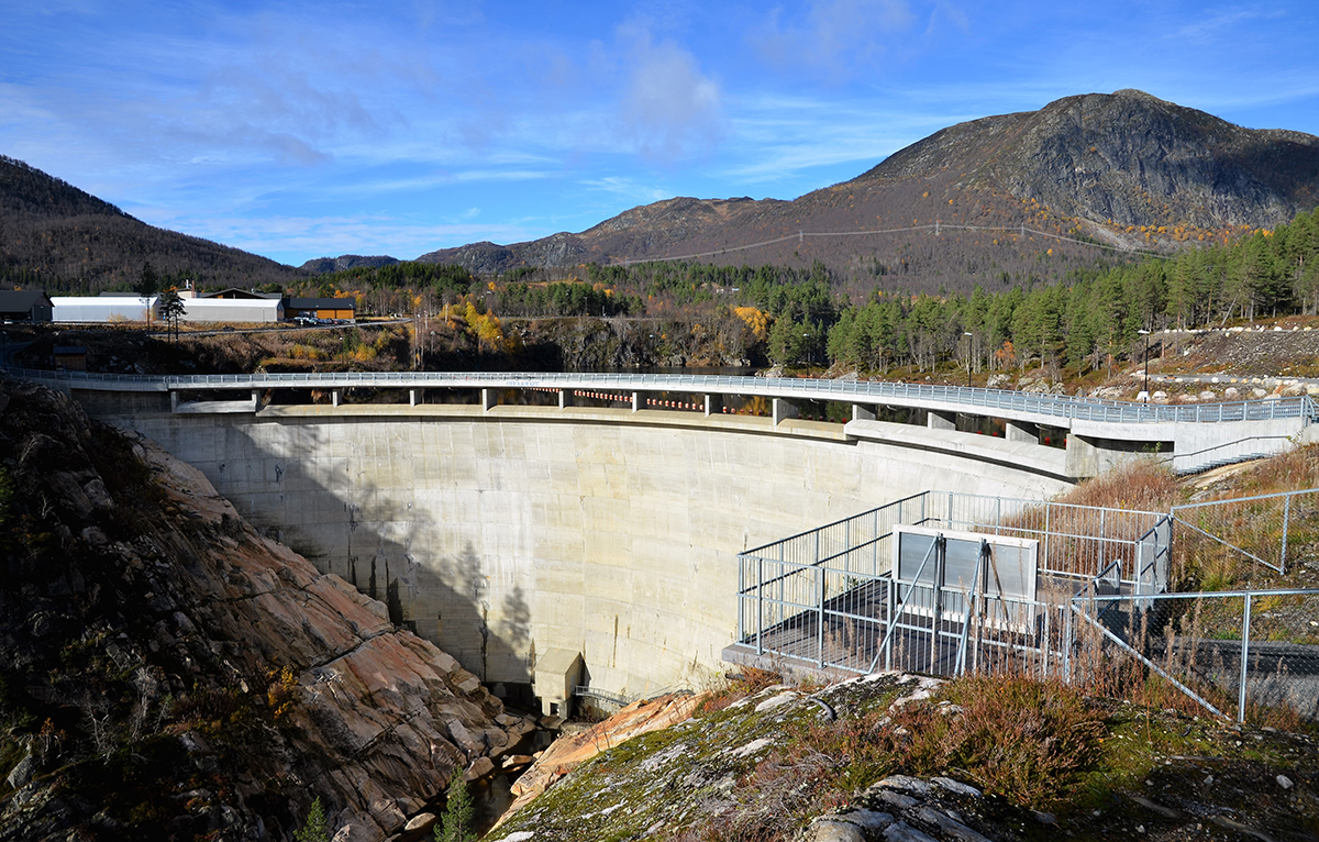 Sarvsfossen dam